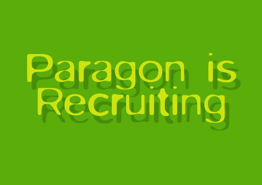 Paragon Architects is Recruiting