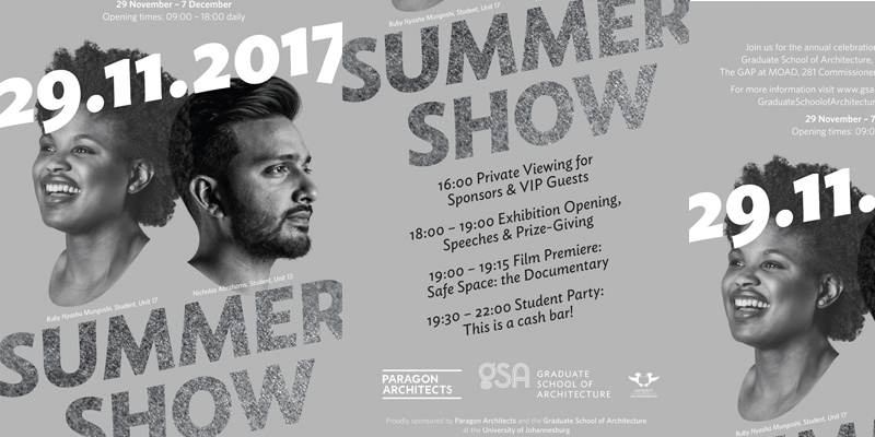 Paragon Sponsors UJ GSA Summer Show